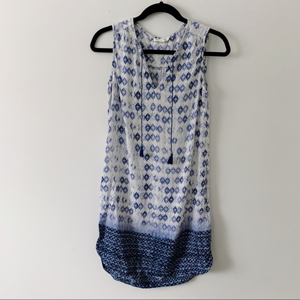 BeachLunchLounge Ombre Geometric Print sundress